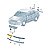 Grade Parachoque Lado Direito VW Passat 97/00 3B0853678BB41 - Imagem 2
