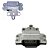 Coxim Motor Esquerdo Febi Jetta Tiguan Passat  3C0199555AE - Imagem 1