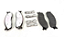 JG PASTILHA DE FREIO DIANTEIRO DODGE RAM 2500 05093267AA - Imagem 1