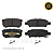 JG PASTILHA DE FREIO TRASEIRO JEEP COMPASS 05191271AC - Imagem 1