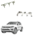 SUPORTE  FLAUTA BICO INJETOR  VW TOUAREG AUDI  06E133340E - Imagem 1