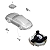 99161822701 SENSOR DE PRESSAO PORTA PORSCHE  9P1959354 - Imagem 1