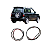 GUARNICAO VIDRO TAMPA TRASEIRA TR4 MITSUBISHI CA420329 - Imagem 1