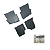 Jogo De Tapete Pvc Space Fox 2004/2010 5Z0898700E1NN - Imagem 1