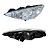 6208T9 Farol Dianteiro Esquerdo Peugeot 408 - Imagem 1