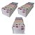 KIT 3 Colmeias para body baby e cueca box adulto em TNT Branca - P (10 nichos) - Imagem 1