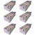 KIT 6 Colmeias para body baby e cueca box adulto em TNT Branca - P (10 nichos) - Imagem 1
