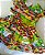Vestido Casinhas Coloridas - Imagem 1