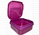 TUPPERWARE VISUAL BOX 1,2L ROXA - Imagem 1