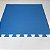 Tatame Azul Royal 1,04m X 1,06m X 10mm + 3 Bordas de Brinde - Imagem 1