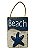 Placa Decorativa Beach - Imagem 1