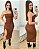 Vestido canelado Anny - Imagem 4
