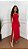 Vestido frente única Milla Vermelho - Imagem 1