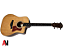 VIOLAO TAYLOR 110 CE ACO NATURAL COD761 - Imagem 2