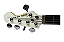 CONTRABAIXO SQUIER JAZZ BASS AFINITTY 5 ACTIVE OLYMPIC WHITE COD541 - Imagem 7