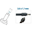 Fonte LG 19v 2.1a | 45W | Plug 3.0mm x 1.1mm - Imagem 4