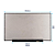 Tela LED Slim 15.3 30 pinos - 1920x1080 - Full HD - Sem Abas - 33cm - Imagem 4