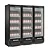 Refrigerador Vertical Conveniência 3 Portas GCBC-1450 PR PV 220v Gelopar - Imagem 3