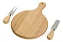 Kit Tábua Bambu Para Queijo CK6775 Clink - Imagem 1