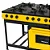 Fogão a Gás 6 Bocas e Forno Amarelo Venâncio - Imagem 2
