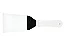 Espatula Perfurada Curva 9cm 180408 Dissole - Imagem 1