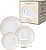 Aparelho de Jantar Catarina Branco Linha Servir 20 Peças OPAL800GD Hauskraft - Imagem 1