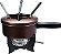 Conjunto para Fondue 10 Peças Chocolate 1255116 Brinox - Imagem 1