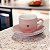 Jogo Xícara de Café 90ml 4 Peças Rosa Lamour JGXC047RS Hauskraft - Imagem 3