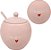 Açucareiro Porcelana Lamour 350ml PCLN176RS Hauskraft - Imagem 1