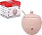 Açucareiro Porcelana Lamour 350ml PCLN176RS Hauskraft - Imagem 3