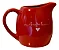 Leiteira Lamour Porcelana Lamour 350ml PCLN 174RS Hauskraft - Imagem 1