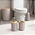 Conjunto Banheiro 4 Peças Bambu e Bege F0481 Flashgoods - Imagem 2