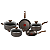 Conjunto de Panelas Robusta Expert 5 Peças Resist 5x CR5 Rochedo - Imagem 1