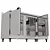 Balcão de Serviço Linha Professionale Inox 2 Portas 1,50 KBSC 150D Kofisa - Imagem 1