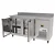 Balcão de Serviço Linha Professionale Inox 2 Portas 1,50 KBSC 150D Kofisa - Imagem 3