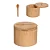 Açucareiro de Bambu com Colher 210ml Hauskraft - Imagem 3
