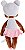 Boneca Metoo Angela Maria 33cm com sacola - Ean 69 - Imagem 2