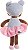 Mini Doll Angela Maria 20cm - Ean 6954124922776 _ - Imagem 2