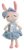 Mini Doll Angela Liz Azul 20cm - Ean 6954124922790 - Imagem 1