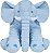 ALMOFADA ELEFANTE GIGANTE - AZUL - Imagem 1