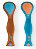 CONJUNTO DE COLHERES FLEXIVEIS AZUL MULTIKIDS - Imagem 1