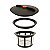 Kit Tampa com Respiro 320mm para Tanques de Pulverizadores - Imagem 1