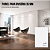 Painel Divisória Cor Branco Max 35 mm 2,11x1,20 m Eucatex - Imagem 1