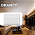 Forro PVC 6 mm 20 cm Branco Frisado 6 m Fortplast - Imagem 1