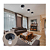 Plafon Nylon Preto  SYKALIGHT - Imagem 2