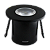 mini spot elegance pt red 1,5w am 2700k avant - Imagem 1