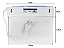 Placa de Emergência SAÍDA 1w VM 1 Lado 240x185mm BR  AVANT - Imagem 2