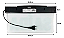 Placa de Emergência SAÍDA 1w VD 1 Lado 356x200mm PT  AVANT - Imagem 2