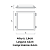 Painel Led Quadrado Embutir 50W Branco 6k Rajix - Imagem 5