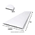 Forro PVC 8mm x 250mm Branco Liso Junta Seca 5M Allas - Imagem 2